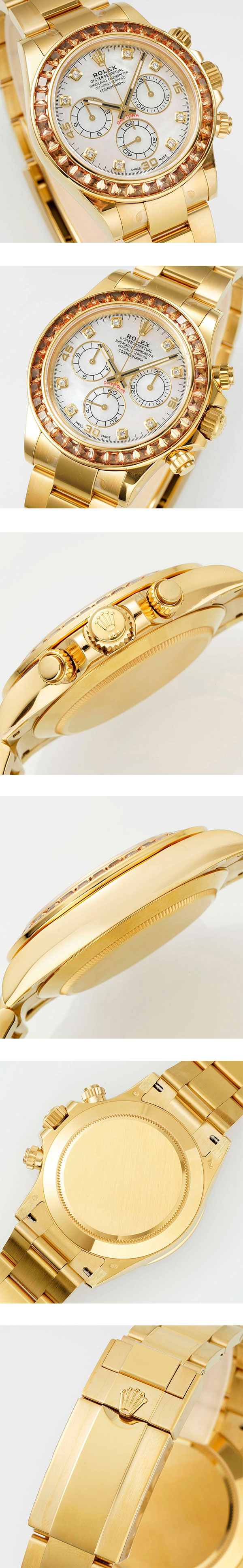 【PPM製造】ロレックスコピー時計 コスモグラフ デイト116578SACO 国内即発